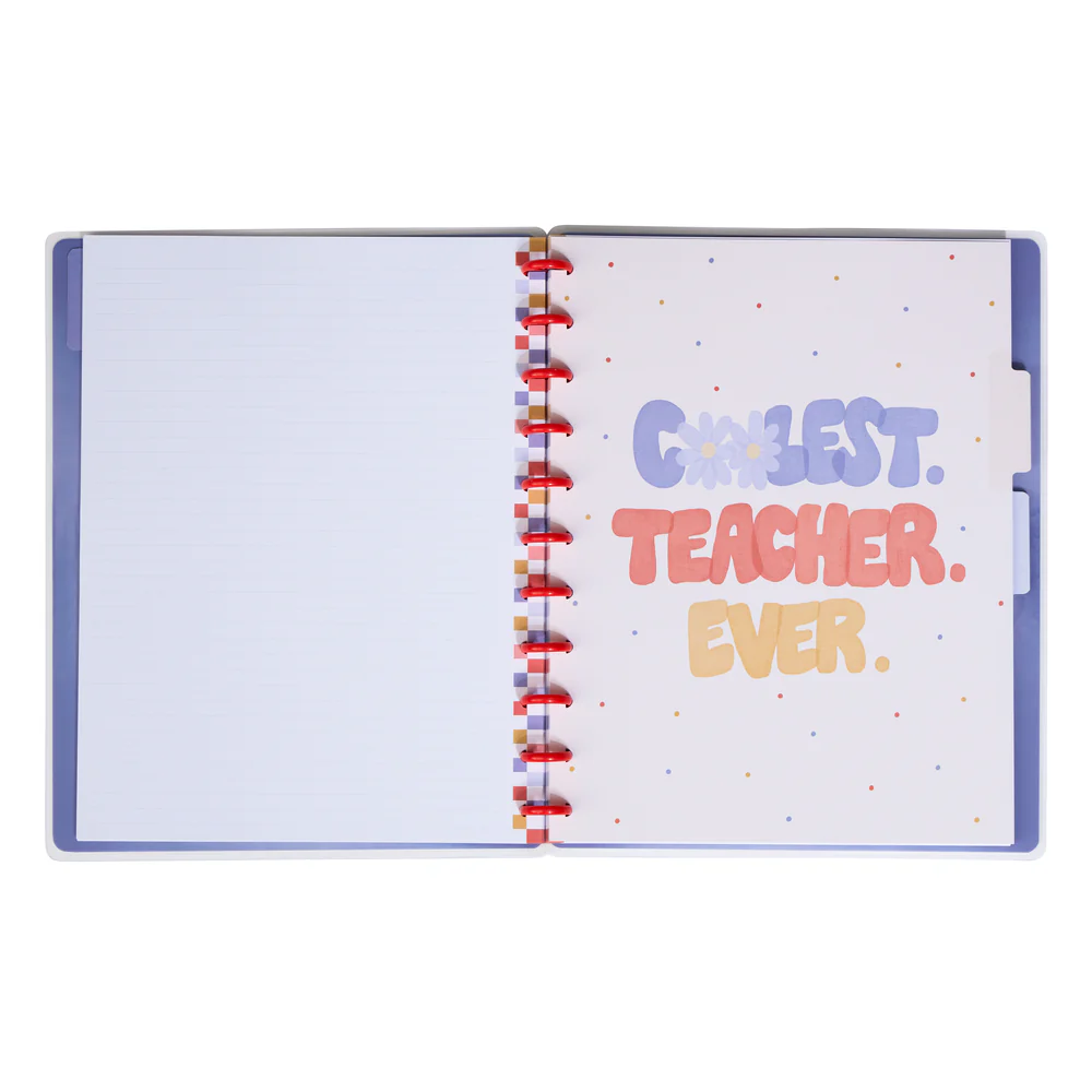 Coolest Teacher Ever - Dotted Lined Big Notebook - 60 Sheets - Image 6