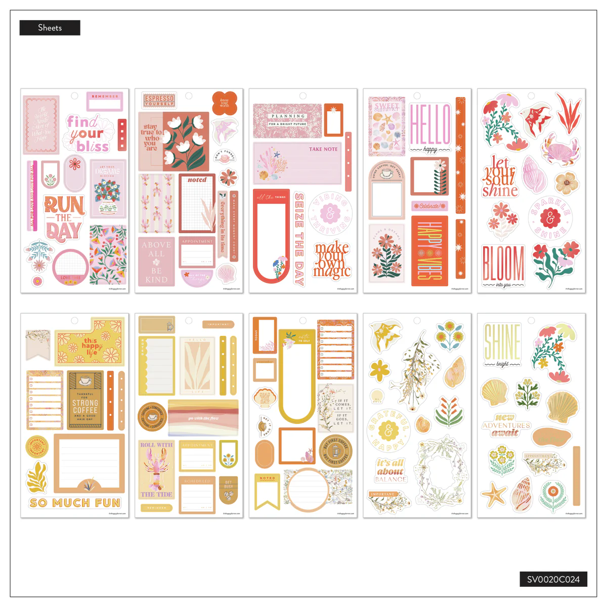 Coordinated Colors - Value Pack Stickers - Image 7