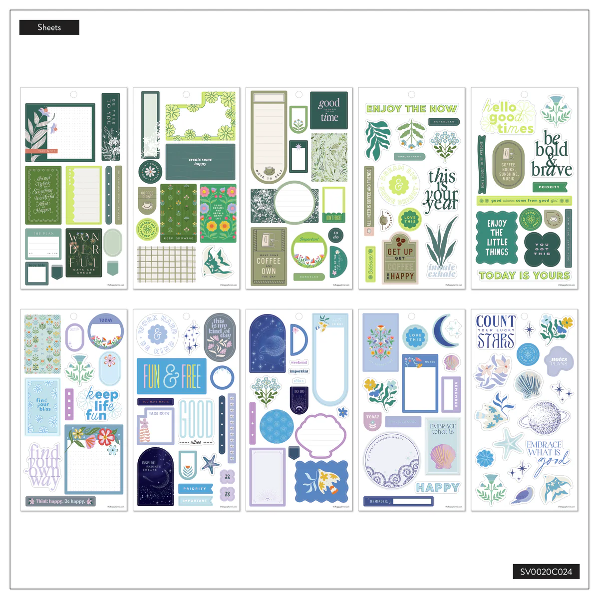 Coordinated Colors - Value Pack Stickers - Image 8