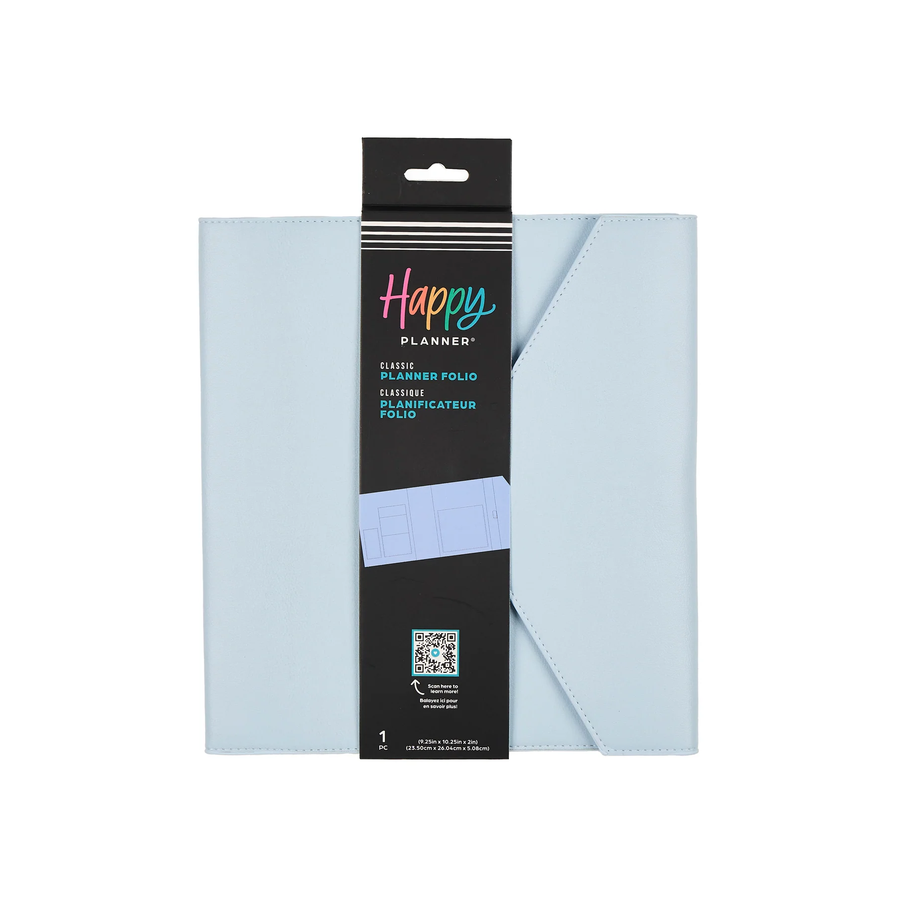 Cornflower Vegan Leather - Deluxe Classic Planner Folio - Image 10