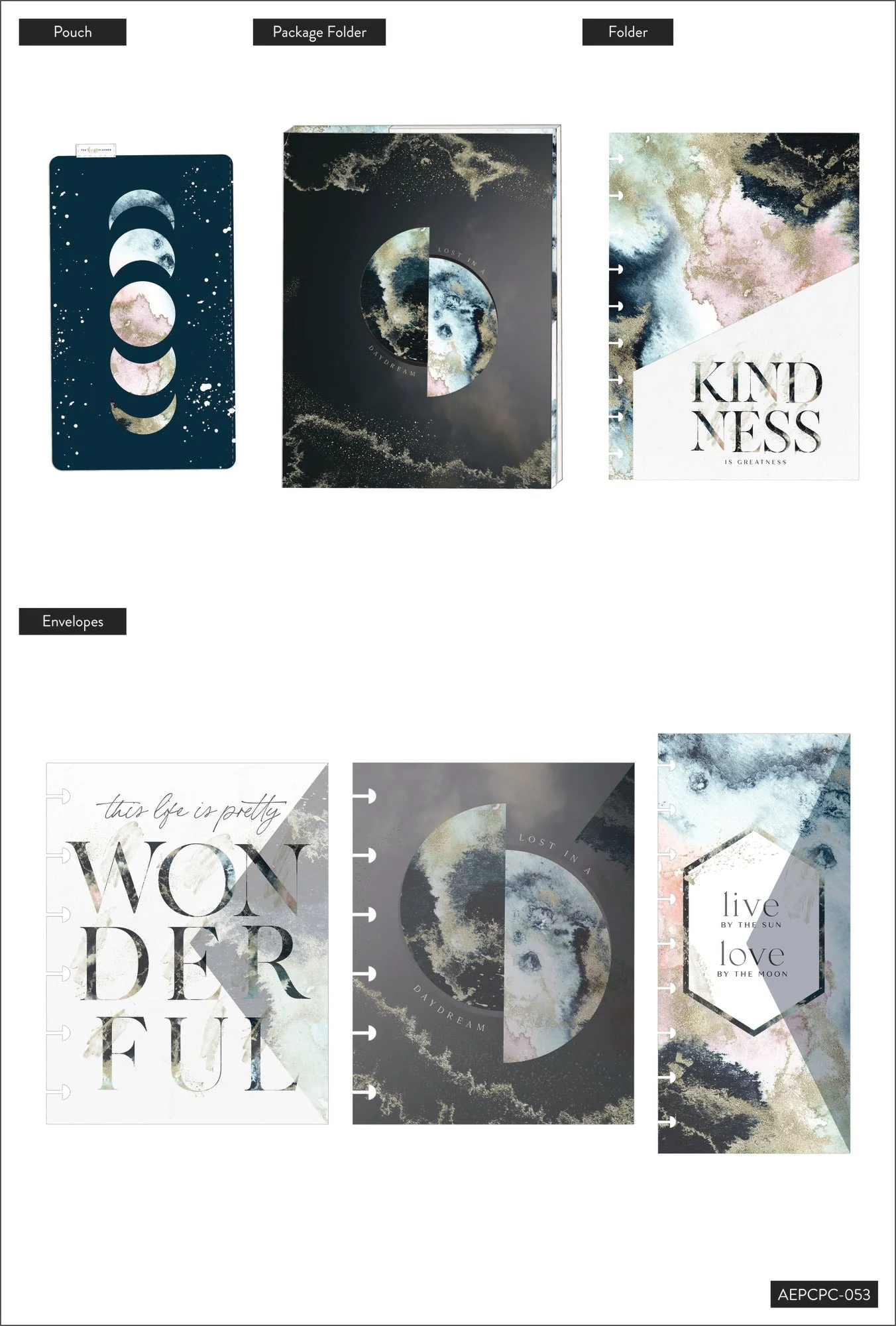 Cosmic Watercolor Classic Planner Companion - Image 6