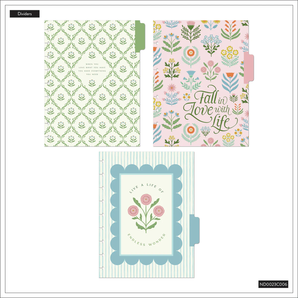 Cottage Charm - Dotted Lined + Dot Grid Classic Notebook - 60 Sheets - Image 10