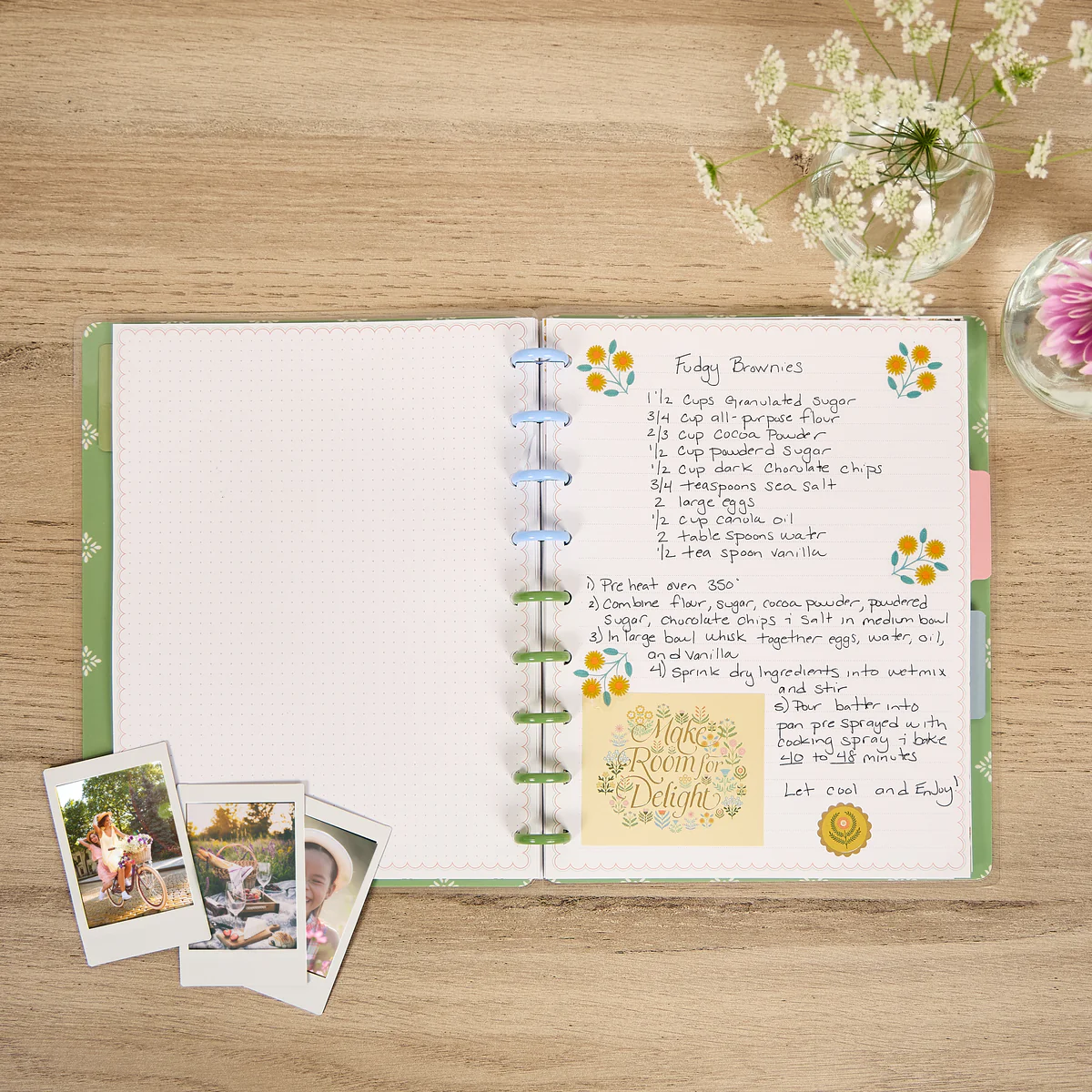 Cottage Charm - Dotted Lined + Dot Grid Classic Notebook - 60 Sheets - Image 6
