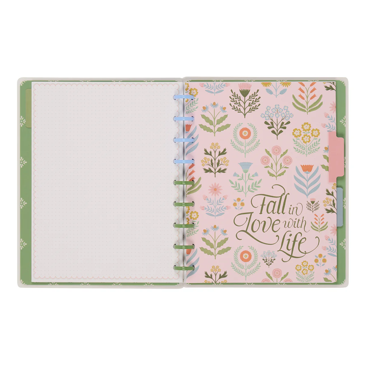 Cottage Charm - Dotted Lined + Dot Grid Classic Notebook - 60 Sheets - Image 9