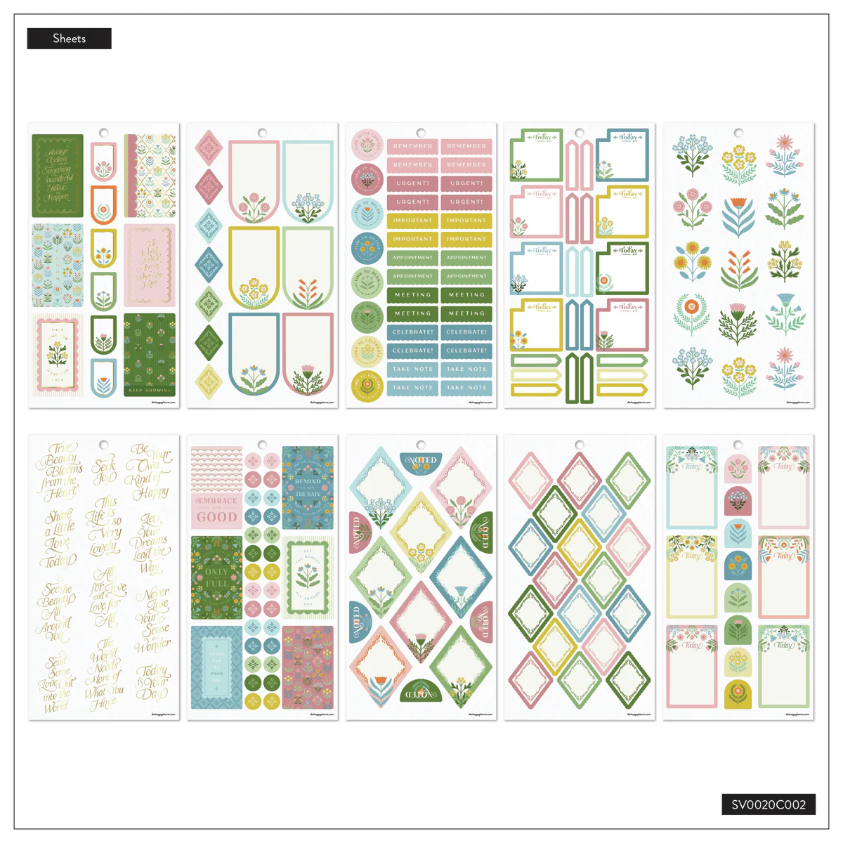 Cottage Charm - Value Pack Stickers - Image 7