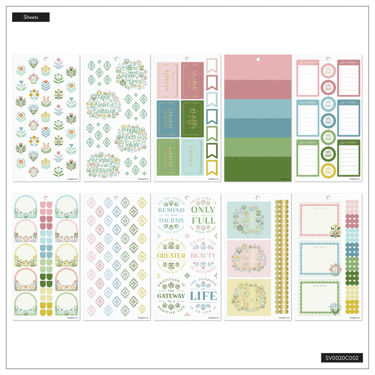 Cottage Charm - Value Pack Stickers - Image 8