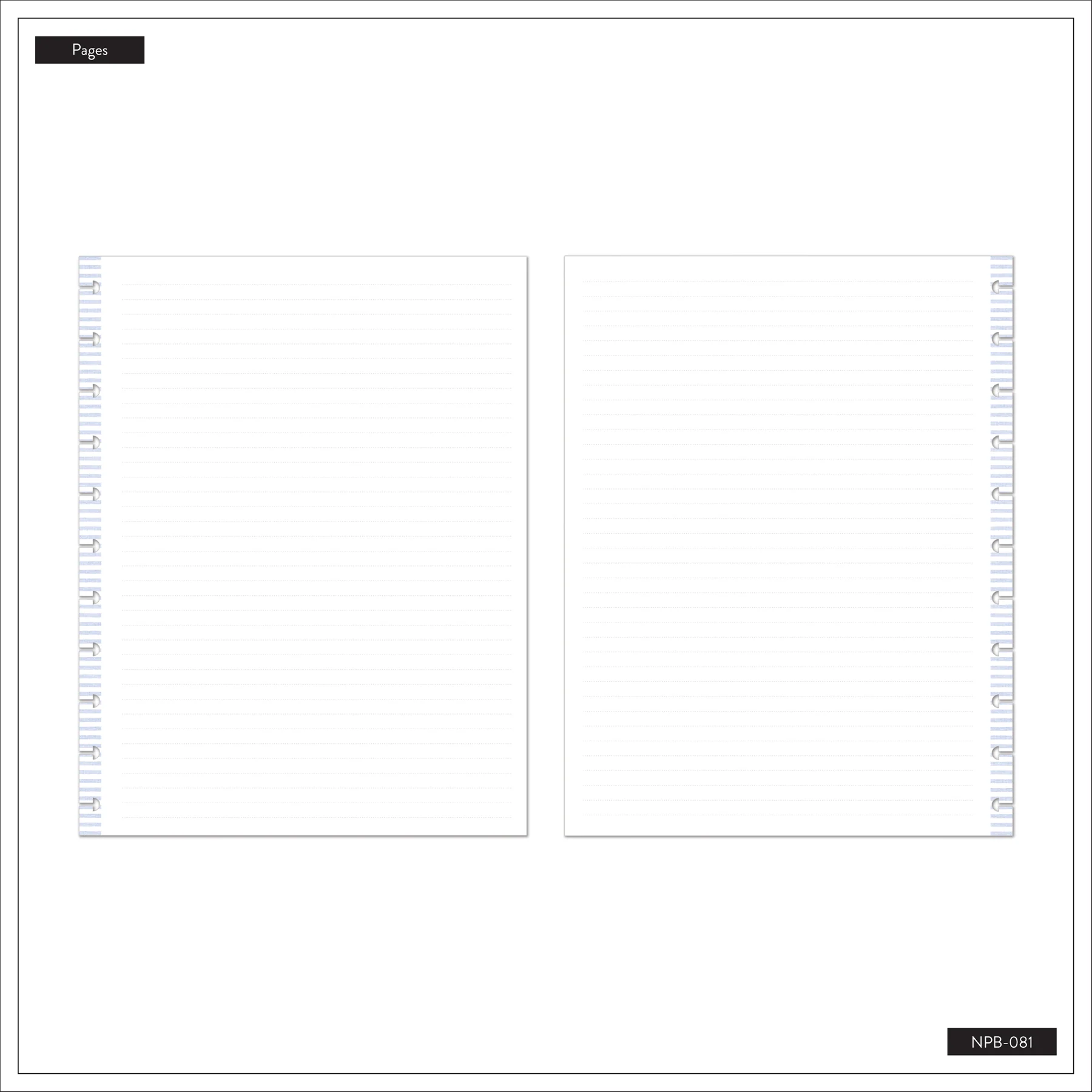 Country Charm - Dotted Lined Big Notebook - 60 Sheets - Image 12