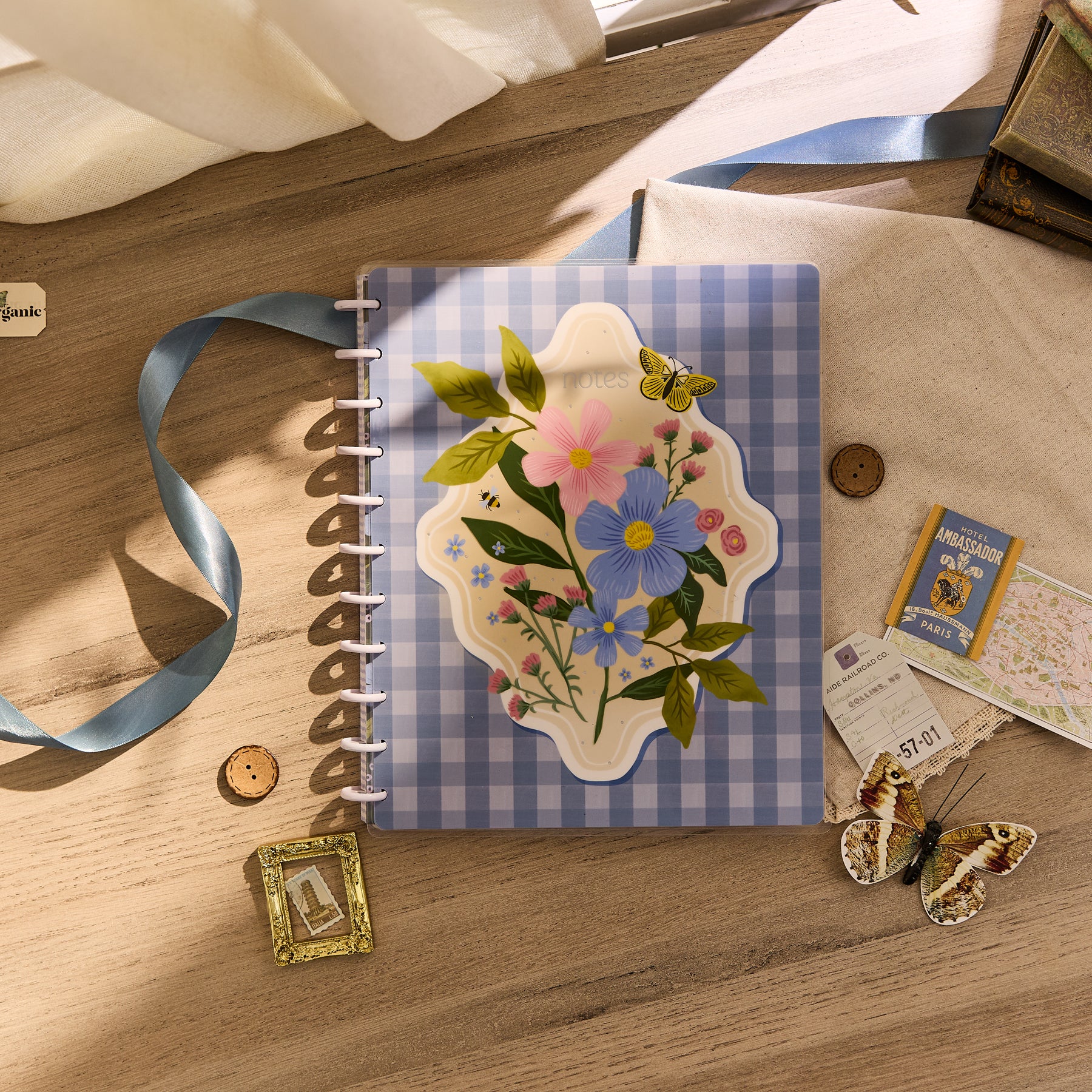 Country Charm - Dotted Lined Big Notebook - 60 Sheets - Image 6