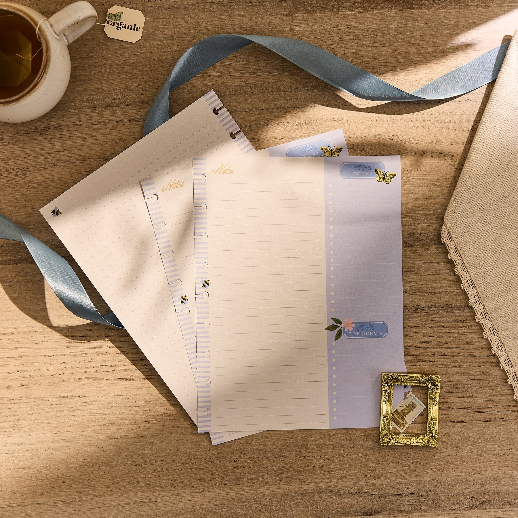 Country Charm - Dotted Lined + Checklist Classic Filler Paper - 40 Sheets - Image 6