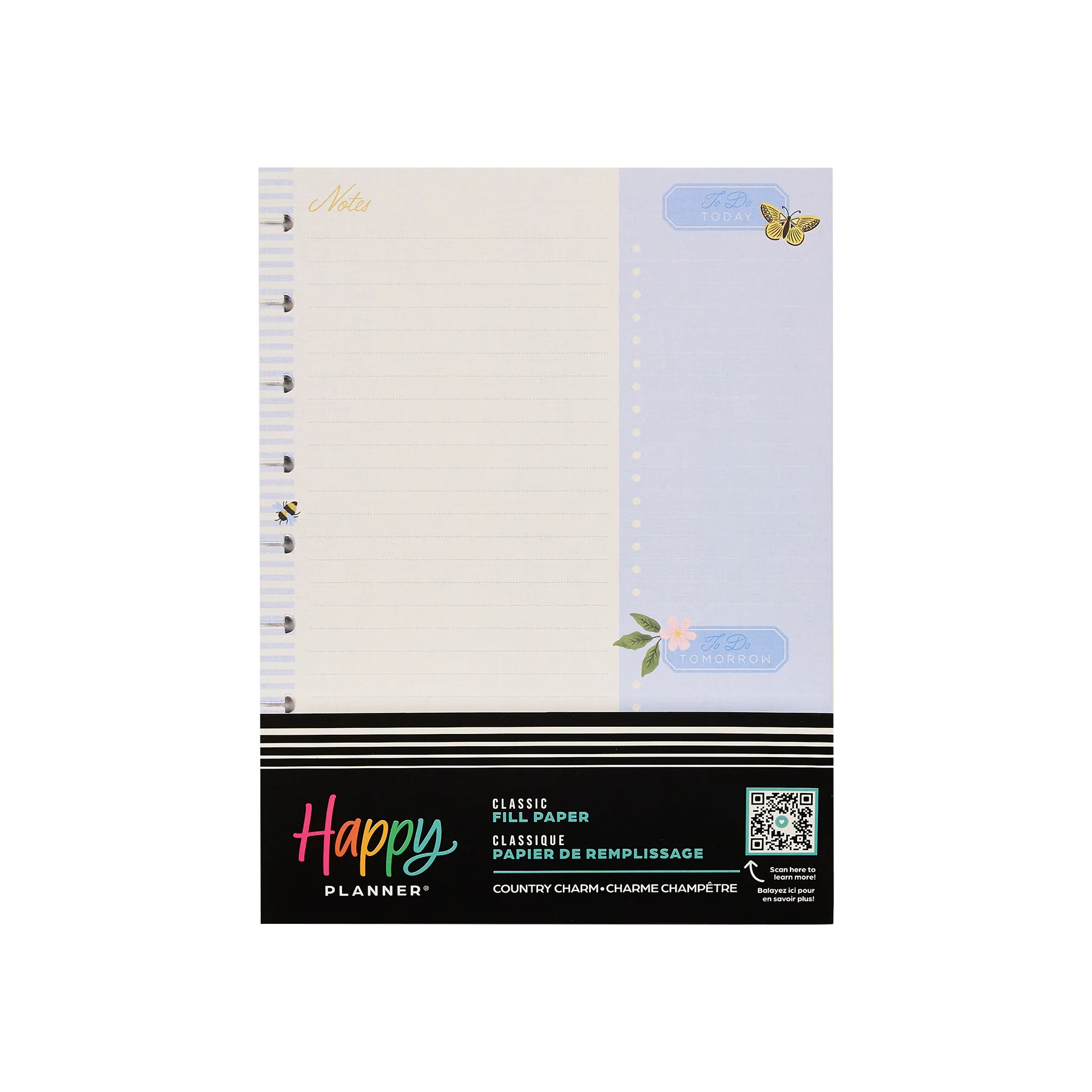 Country Charm - Dotted Lined + Checklist Classic Filler Paper - 40 Sheets - Image 9