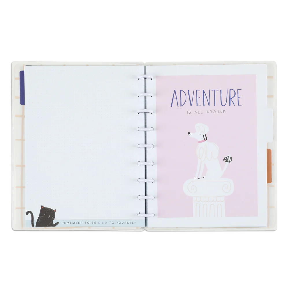 Cozy Pet Critters Classic Notebook - Dot Grid Pages - 60 Sheets - Image 2