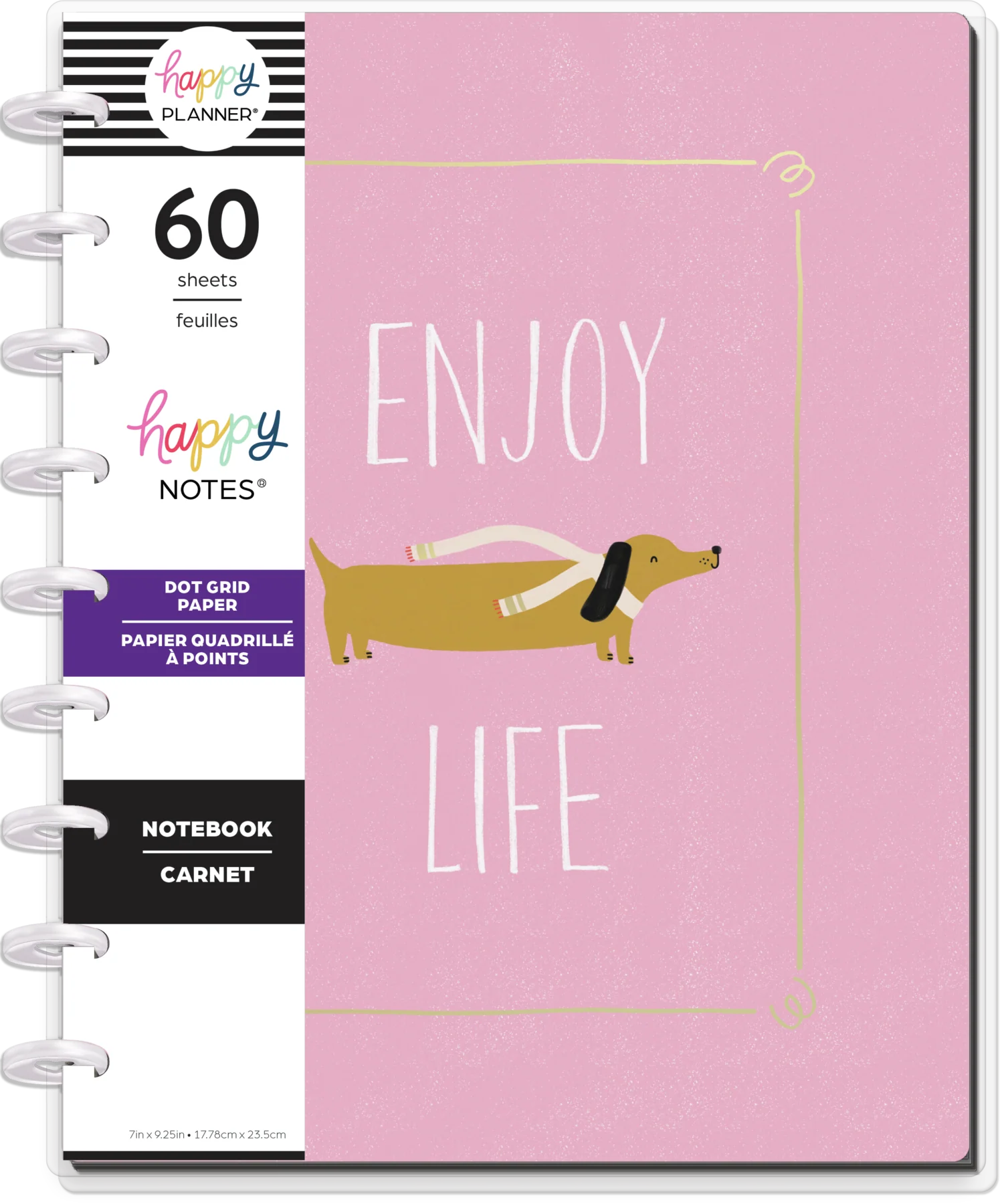 Cozy Pet Critters Classic Notebook - Dot Grid Pages - 60 Sheets - Image 8