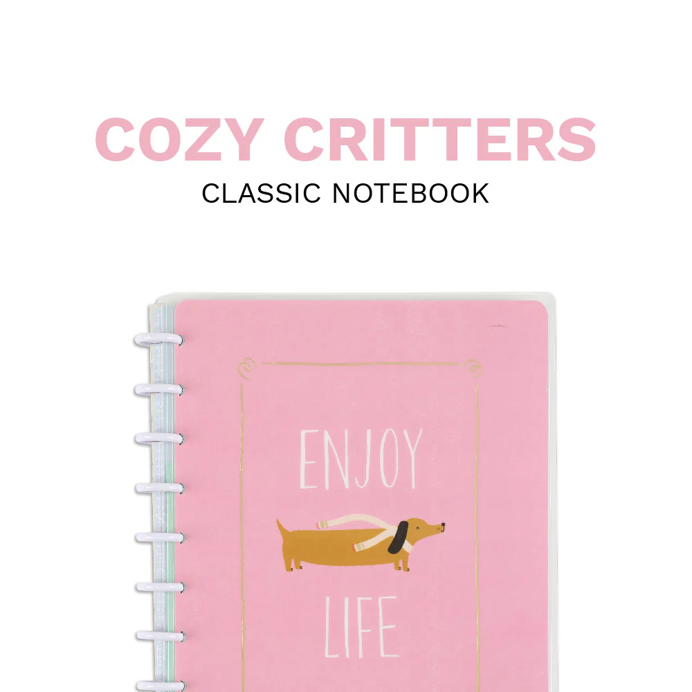 Cozy Pet Critters Classic Notebook - Dot Grid Pages - 60 Sheets - Image 9