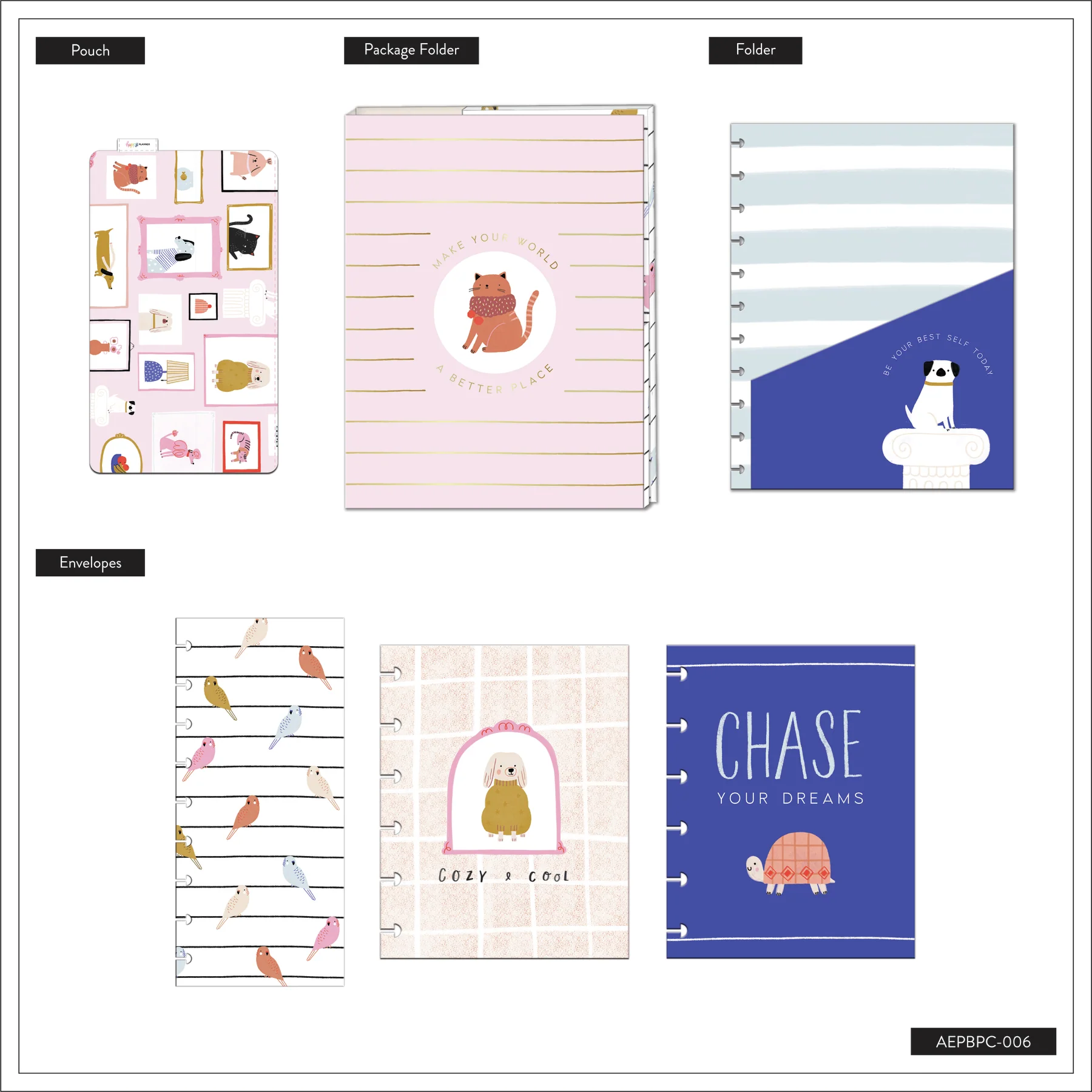 Cozy Pet Critters - Big Planner Companion - Image 12