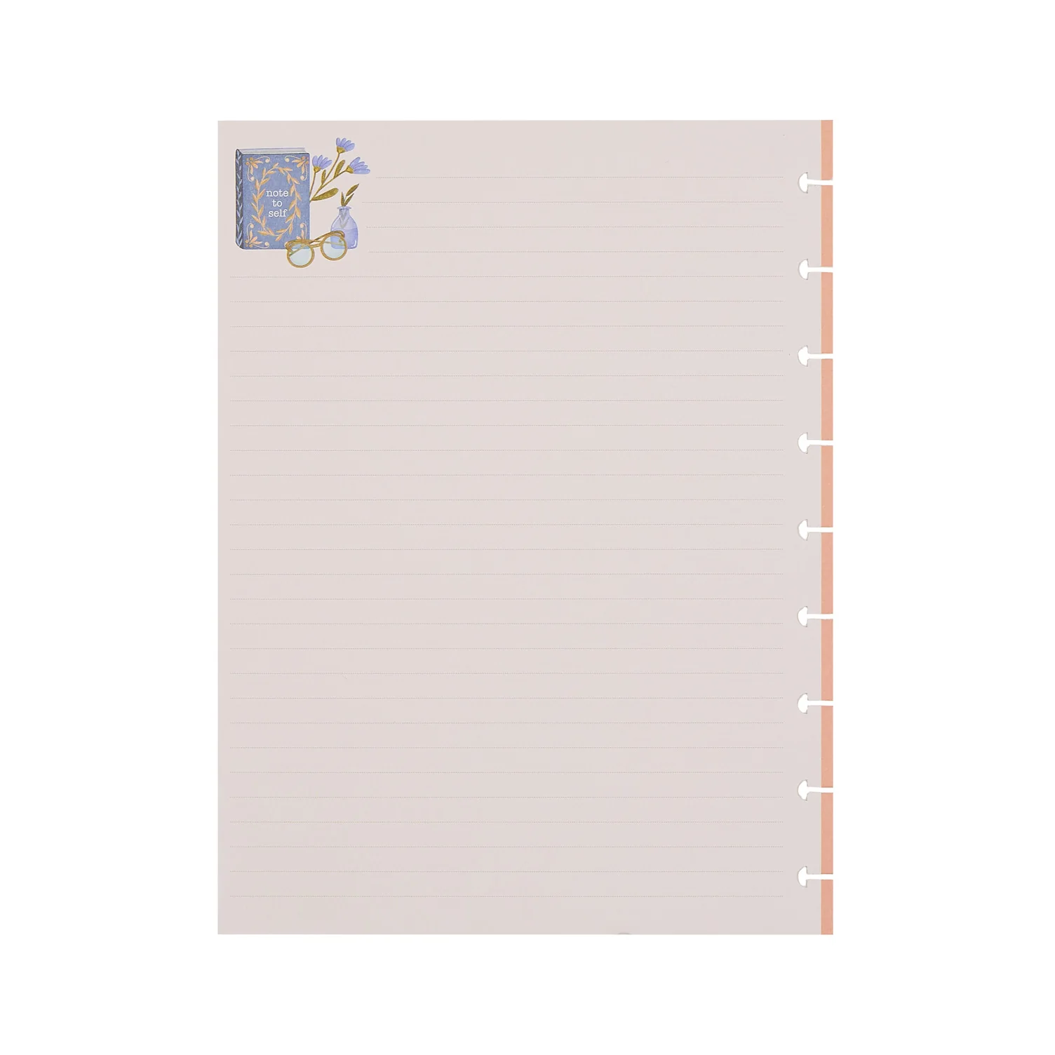 Cozy Reading - Reading List Classic Filler Paper - 40 Sheets - Image 13