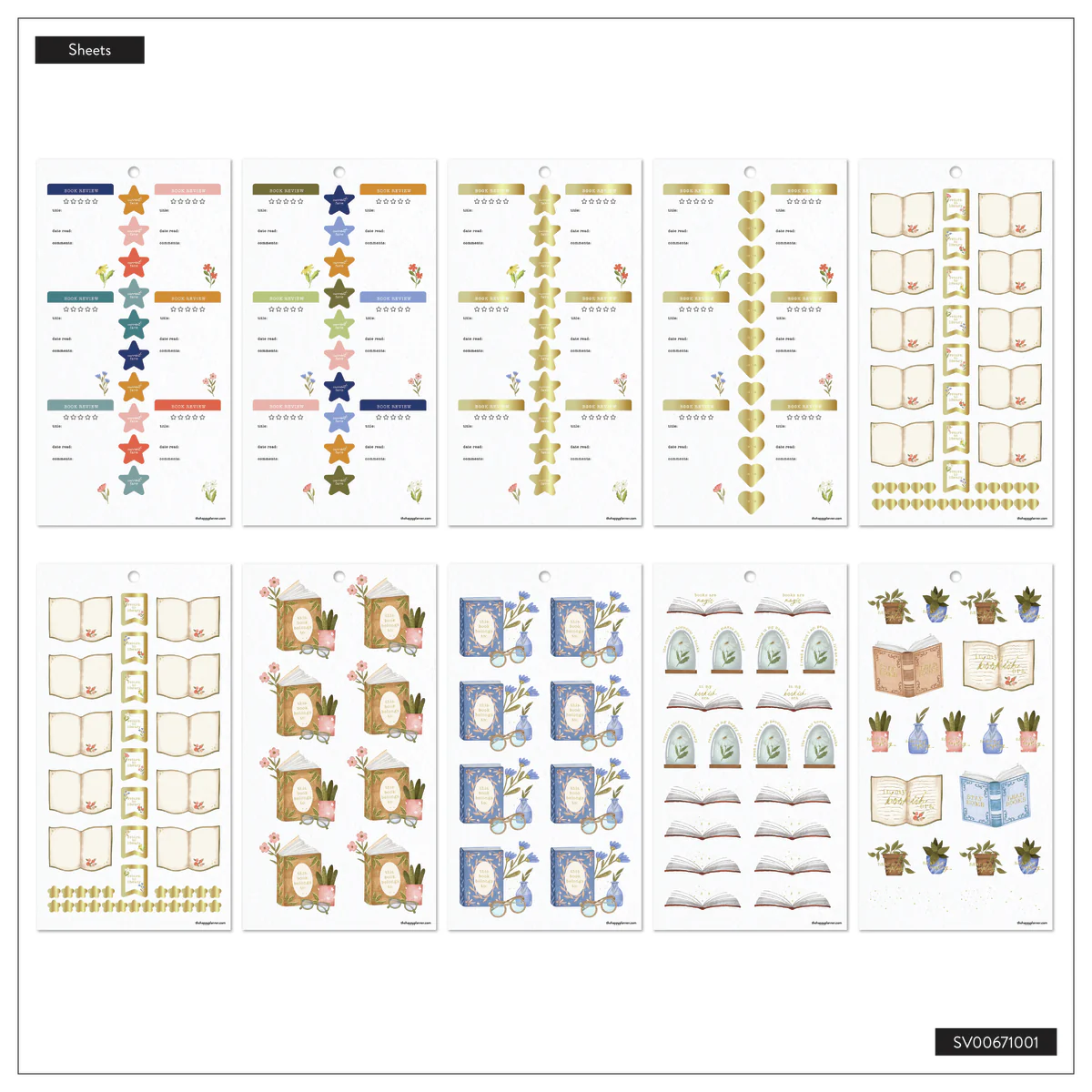 Cozy Reading - Value Pack Stickers - Image 10