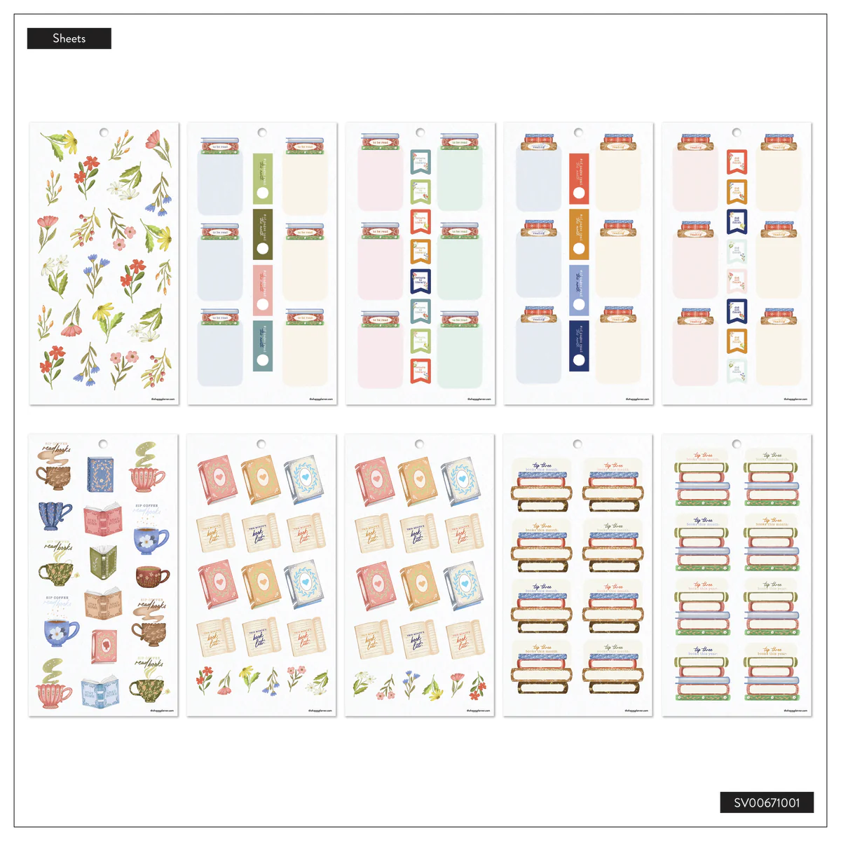 Cozy Reading - Value Pack Stickers - Image 9