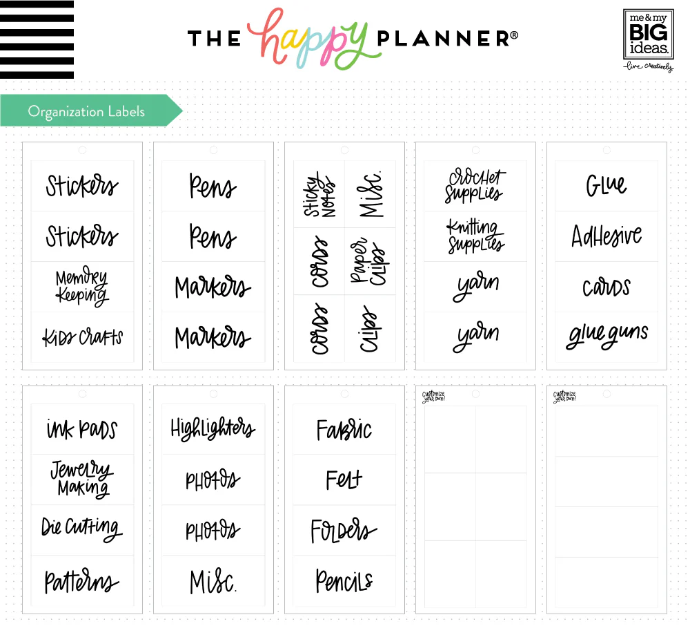 Craft Room - Organization Labels - Image 3