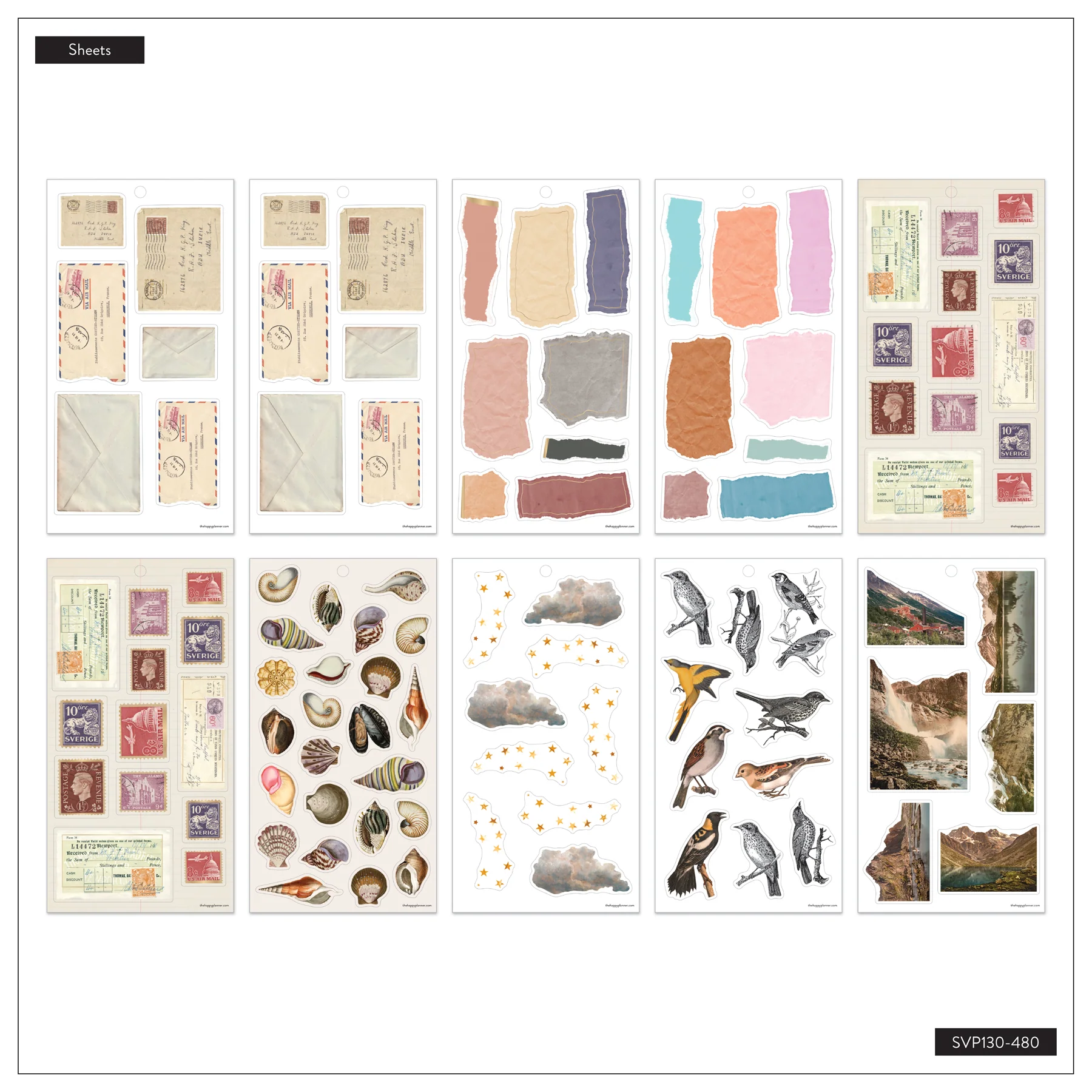 Crafted Collage - Value Pack Stickers - Image 9