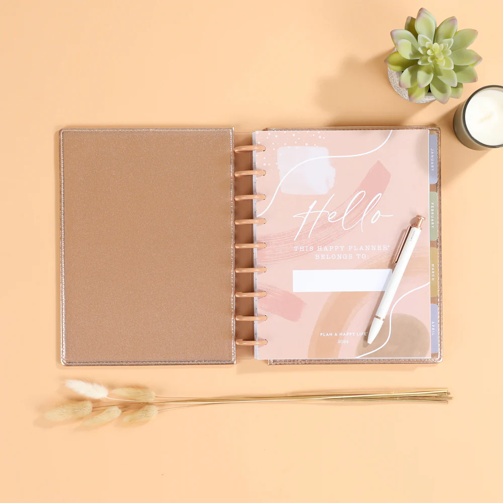 Crushed Rose - Snap In Soft Classic Planner Cover - Image 3