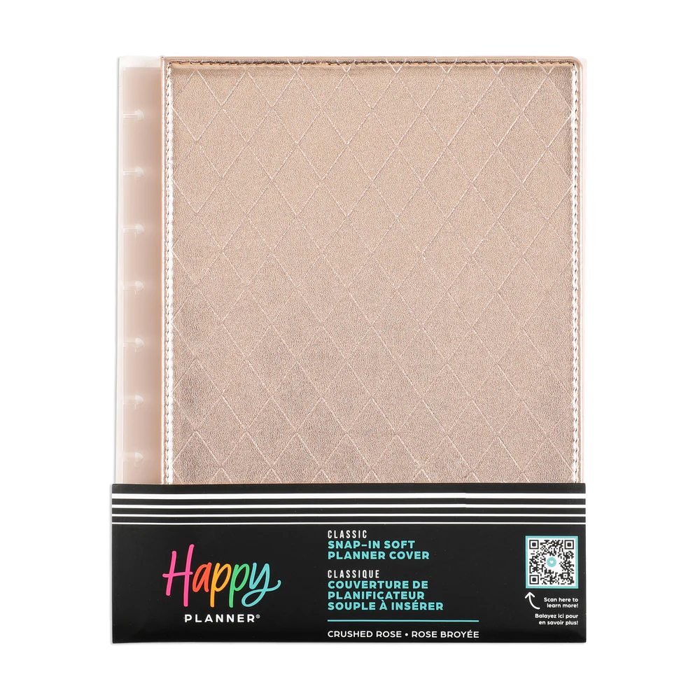 Crushed Rose - Snap In Soft Classic Planner Cover - Image 7