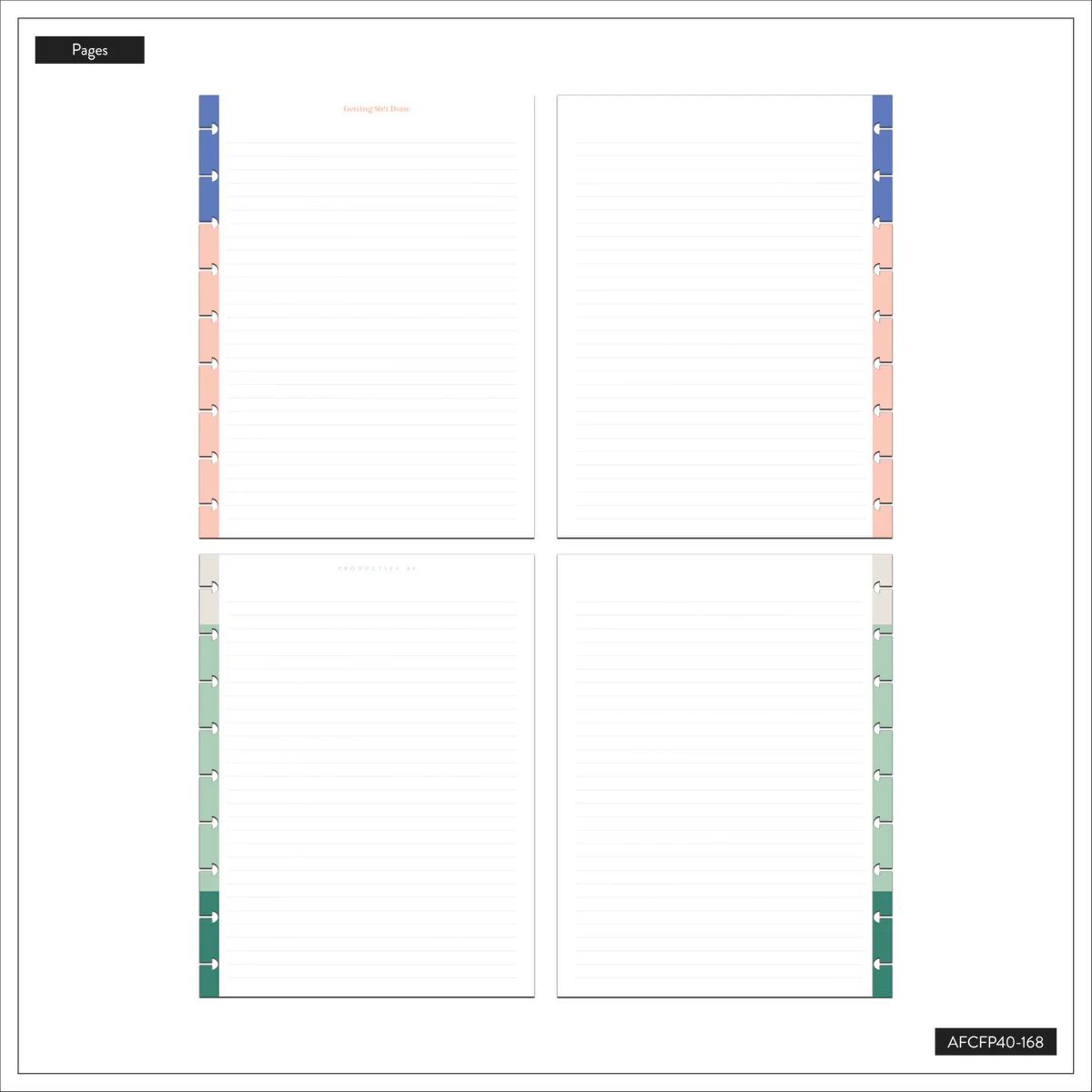 Current Mood - Dotted Lined Classic Filler Paper - 40 Sheets - Image 10