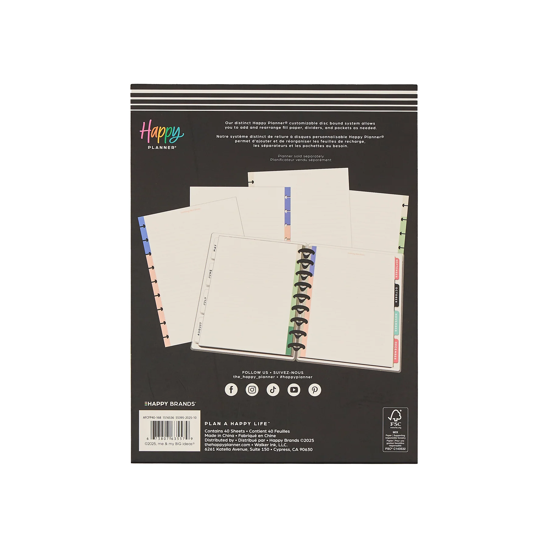 Current Mood - Dotted Lined Classic Filler Paper - 40 Sheets - Image 12