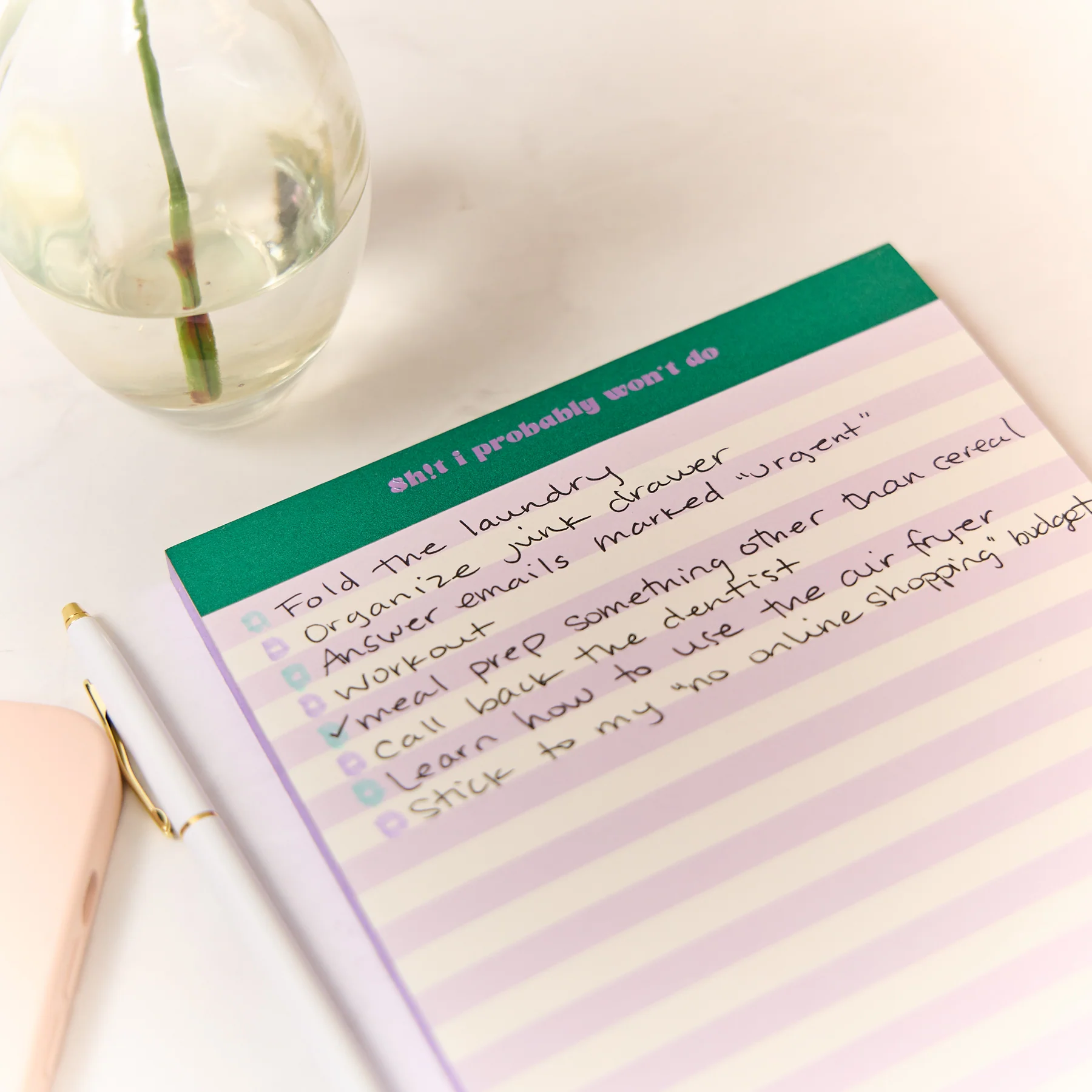 Current Mood - Gilded Edge Notepad - Image 5