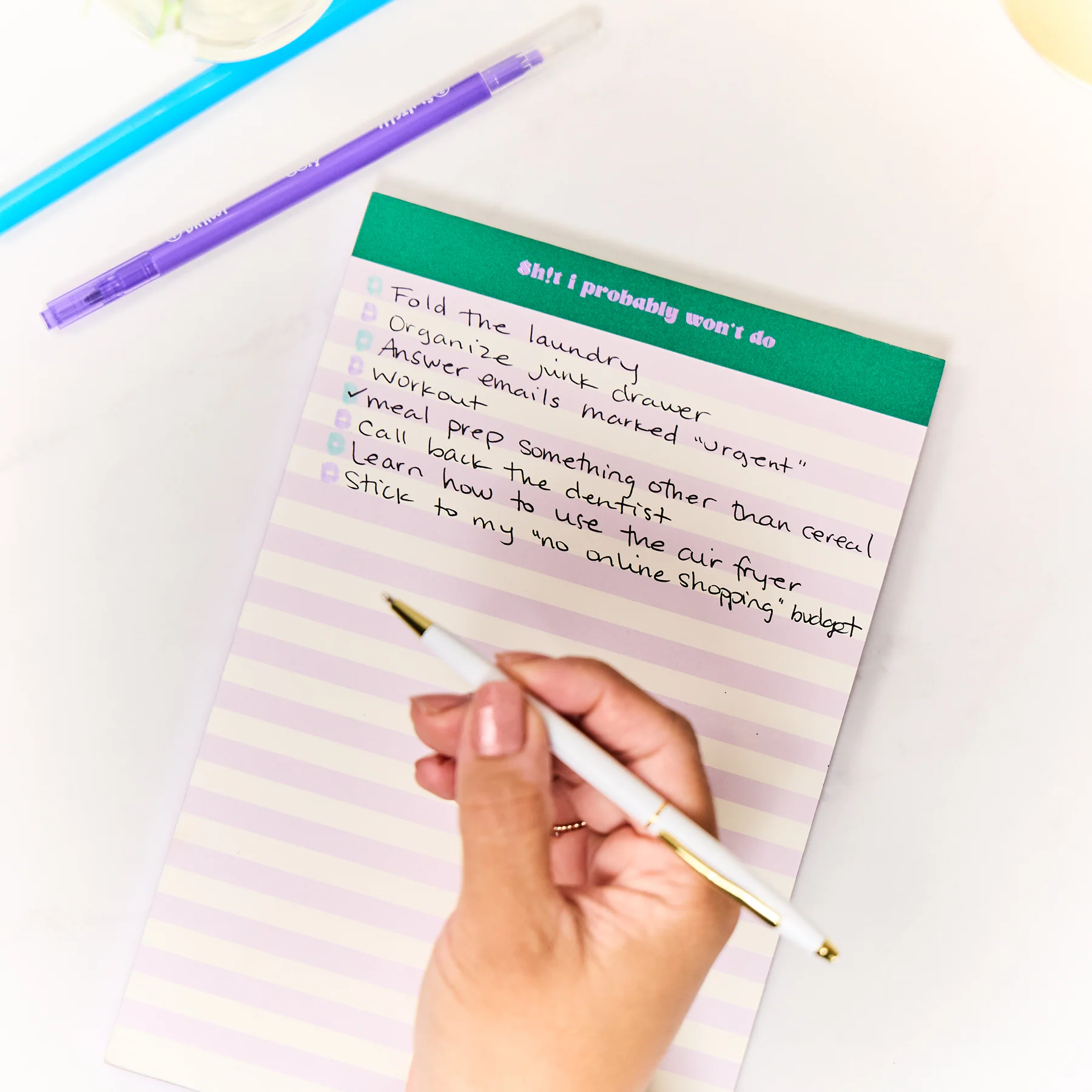 Current Mood - Gilded Edge Notepad - Image 8