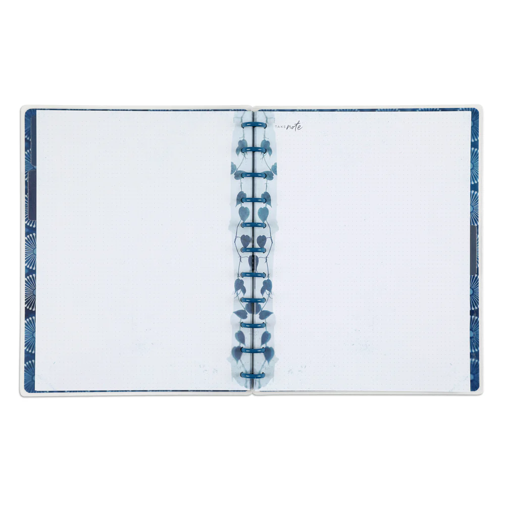 Cyanotype Big Notebook - Dot Grid Pages - 60 Sheets - Image 4