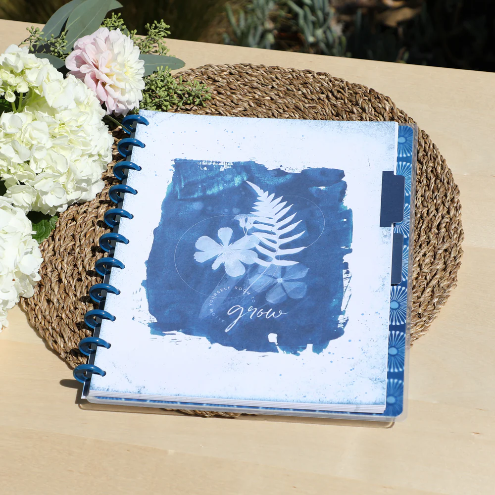 Cyanotype Big Notebook - Dot Grid Pages - 60 Sheets - Image 5