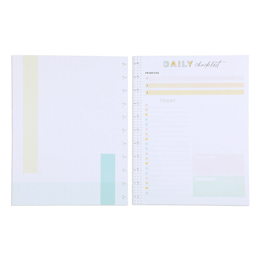 Daily Checklist and Priorities Big Filler Paper - Image 3