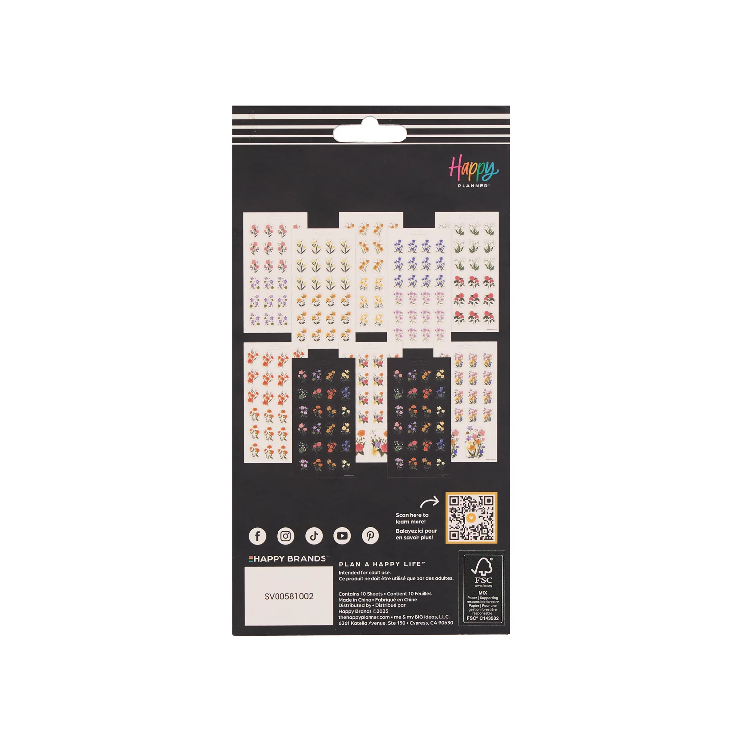 Dark Garden - 10 Sticker Sheets - Image 11