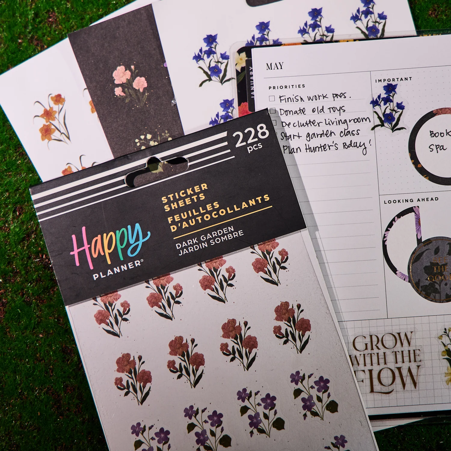 Dark Garden - 10 Sticker Sheets - Image 7