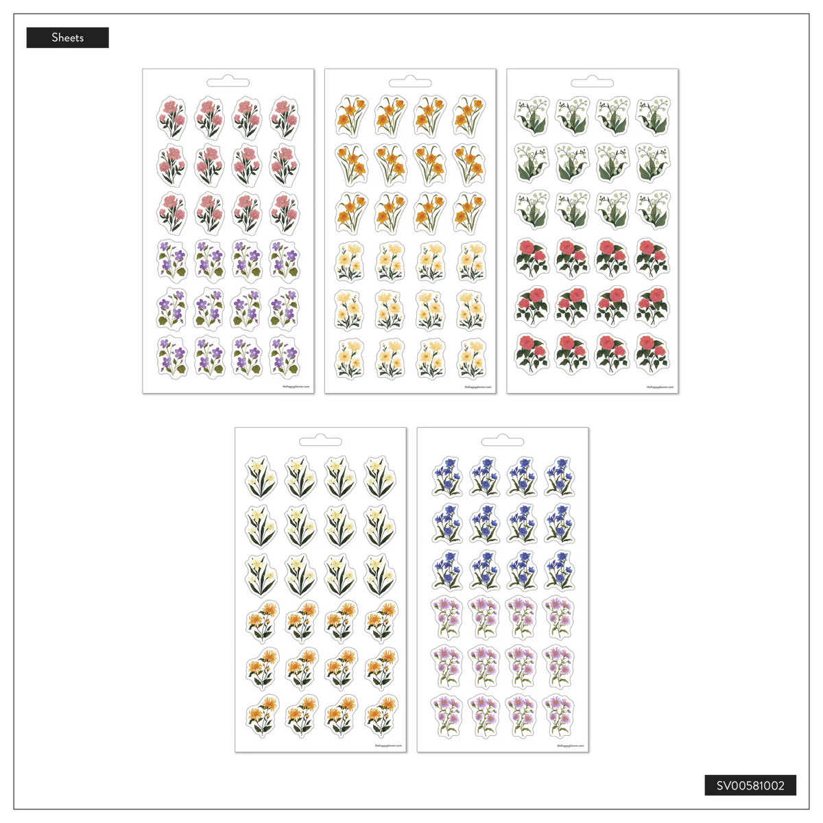 Dark Garden - 10 Sticker Sheets - Image 8