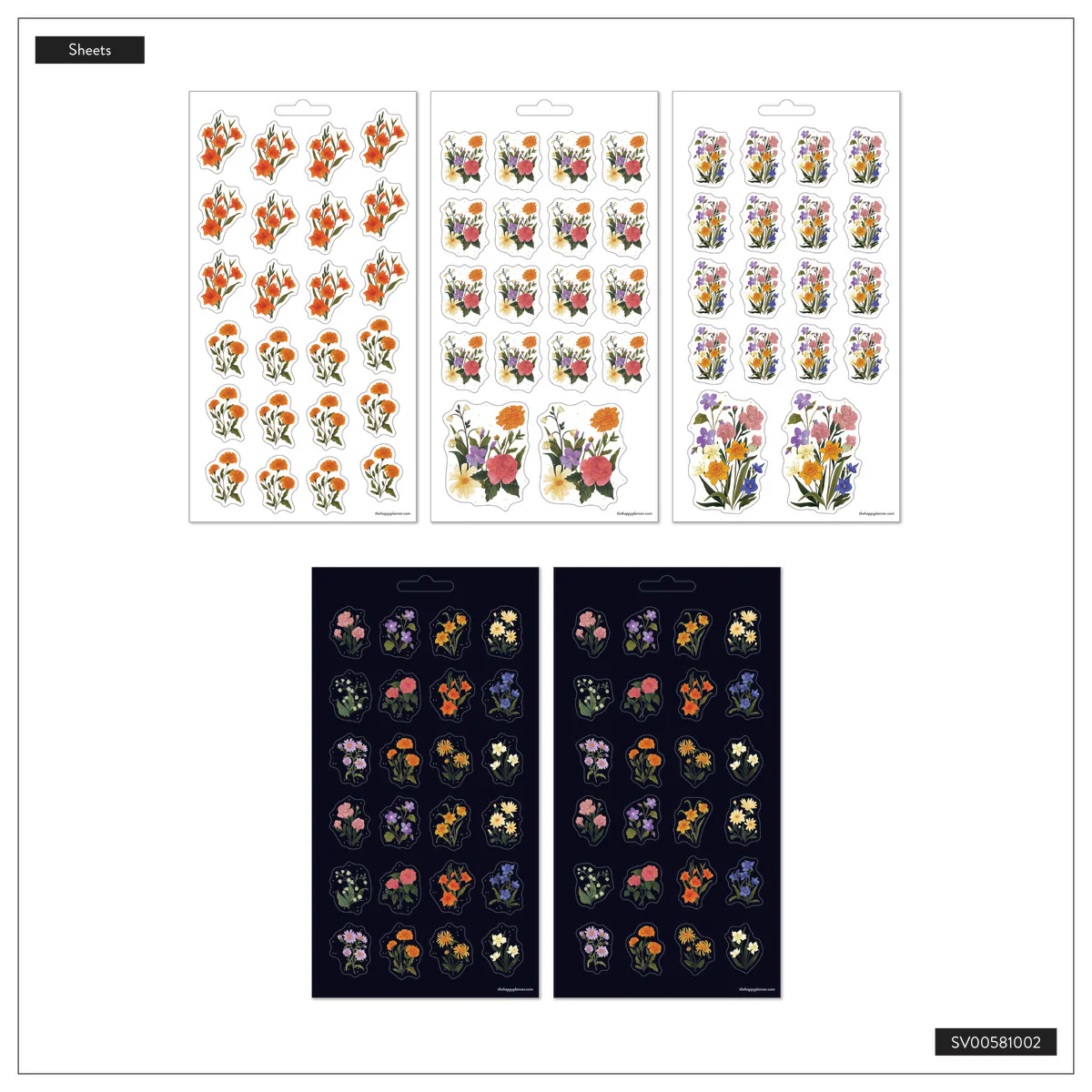 Dark Garden - 10 Sticker Sheets - Image 9