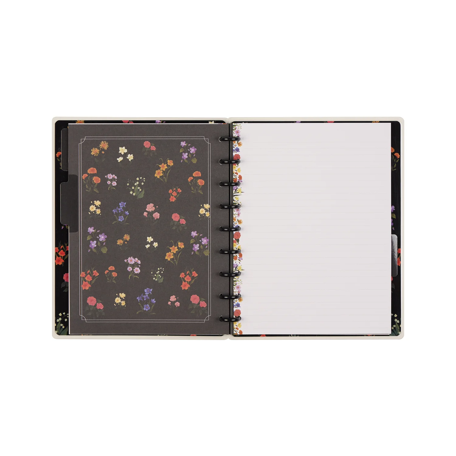 Dark Garden - Dotted Lined Classic Notebook - 60 Sheets - Image 8