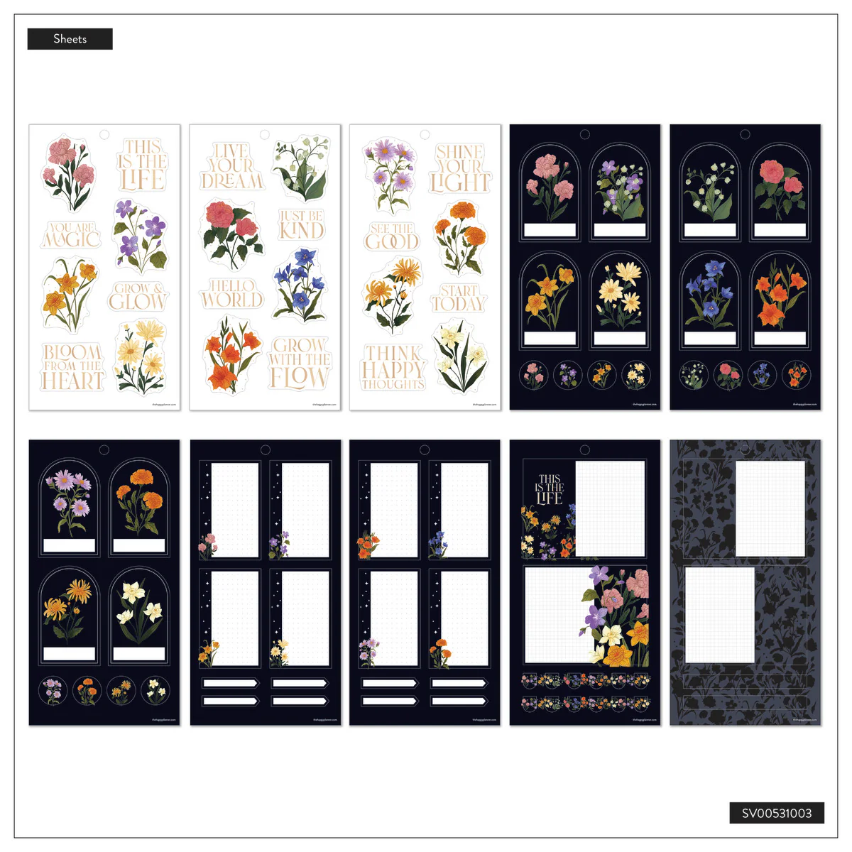 Dark Garden - Value Pack Stickers - Big - Image 6