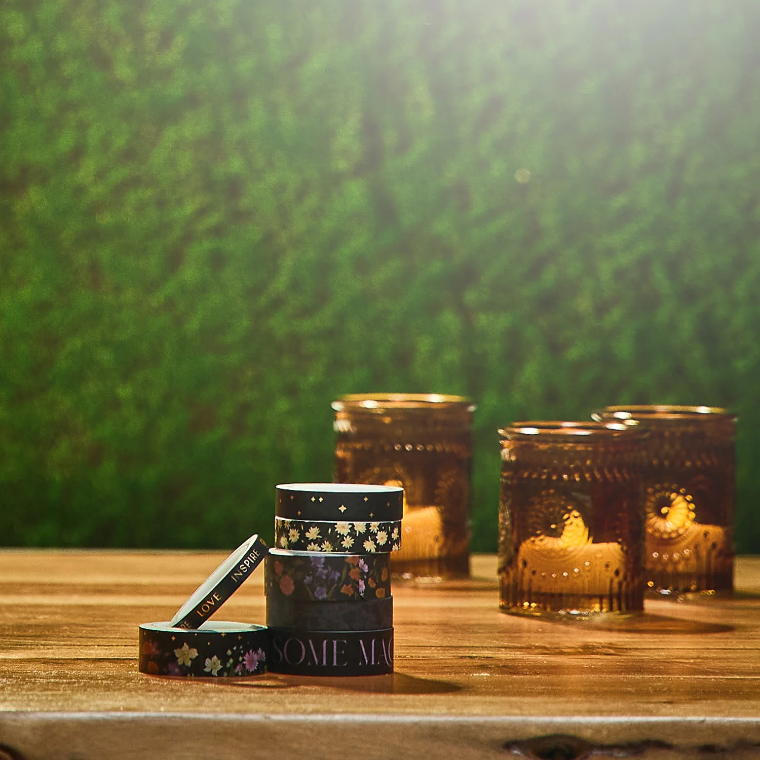 Dark Garden - Washi Tape - 7 Pack - Image 3