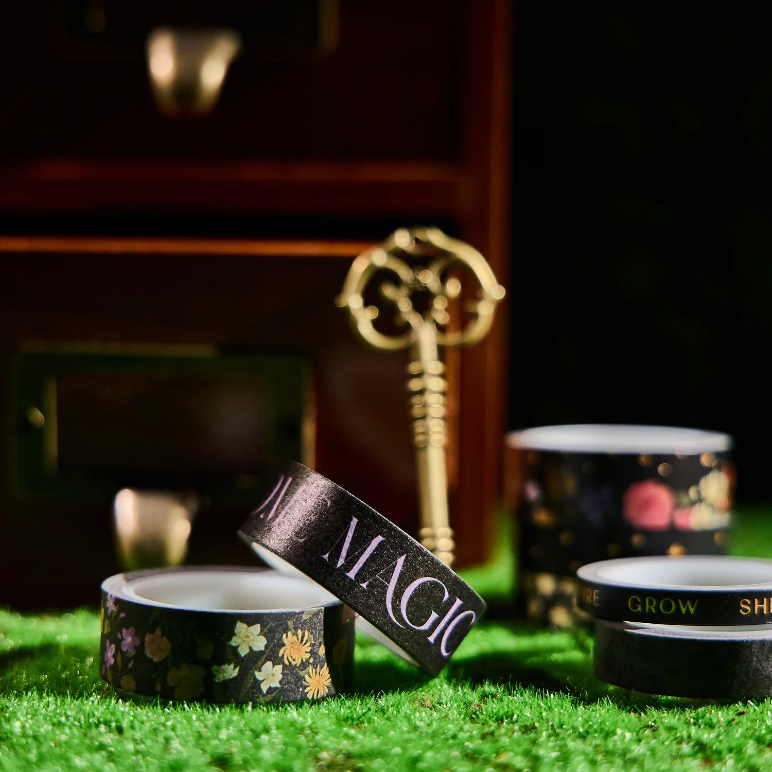 Dark Garden - Washi Tape - 7 Pack - Image 4