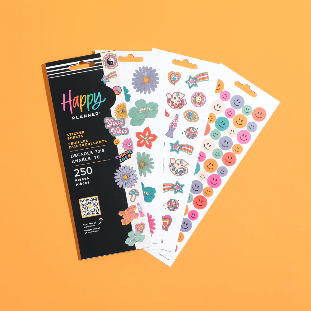 Decades 70s - 8 Sticker Sheets - Image 3