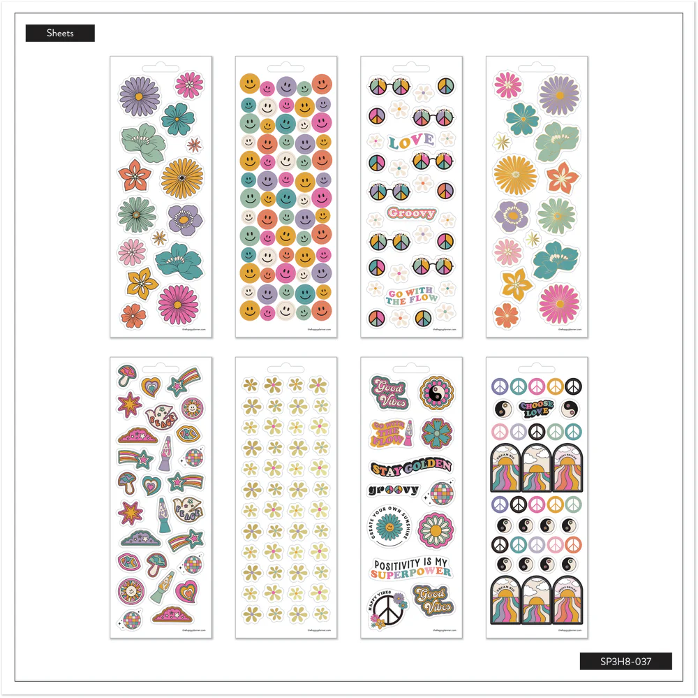 Decades 70s - 8 Sticker Sheets - Image 4
