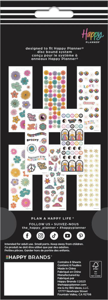 Decades 70s - 8 Sticker Sheets - Image 6