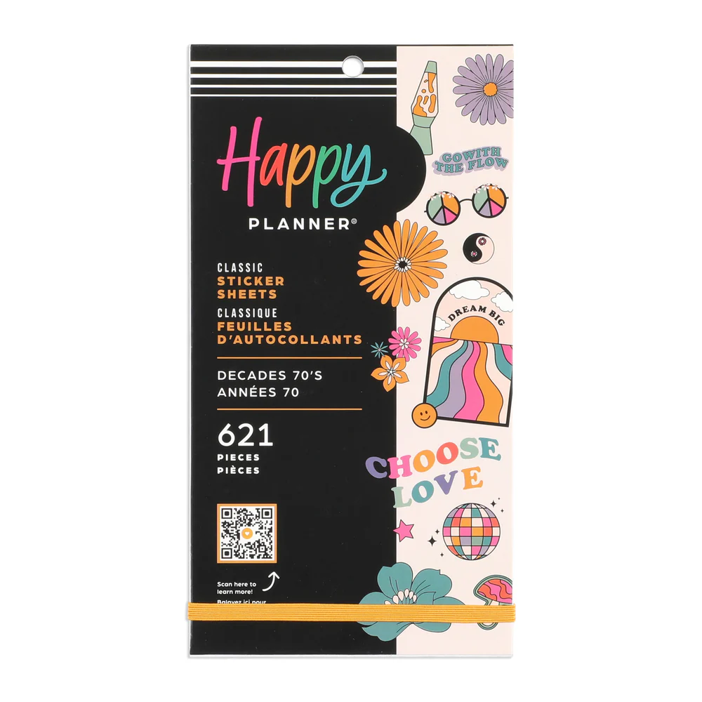Decades 70s - Value Pack Stickers