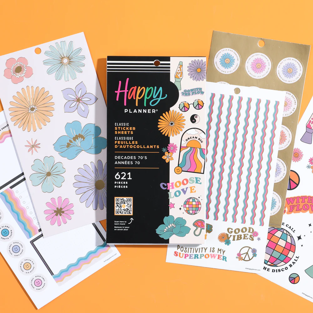 Decades 70s - Value Pack Stickers - Image 3
