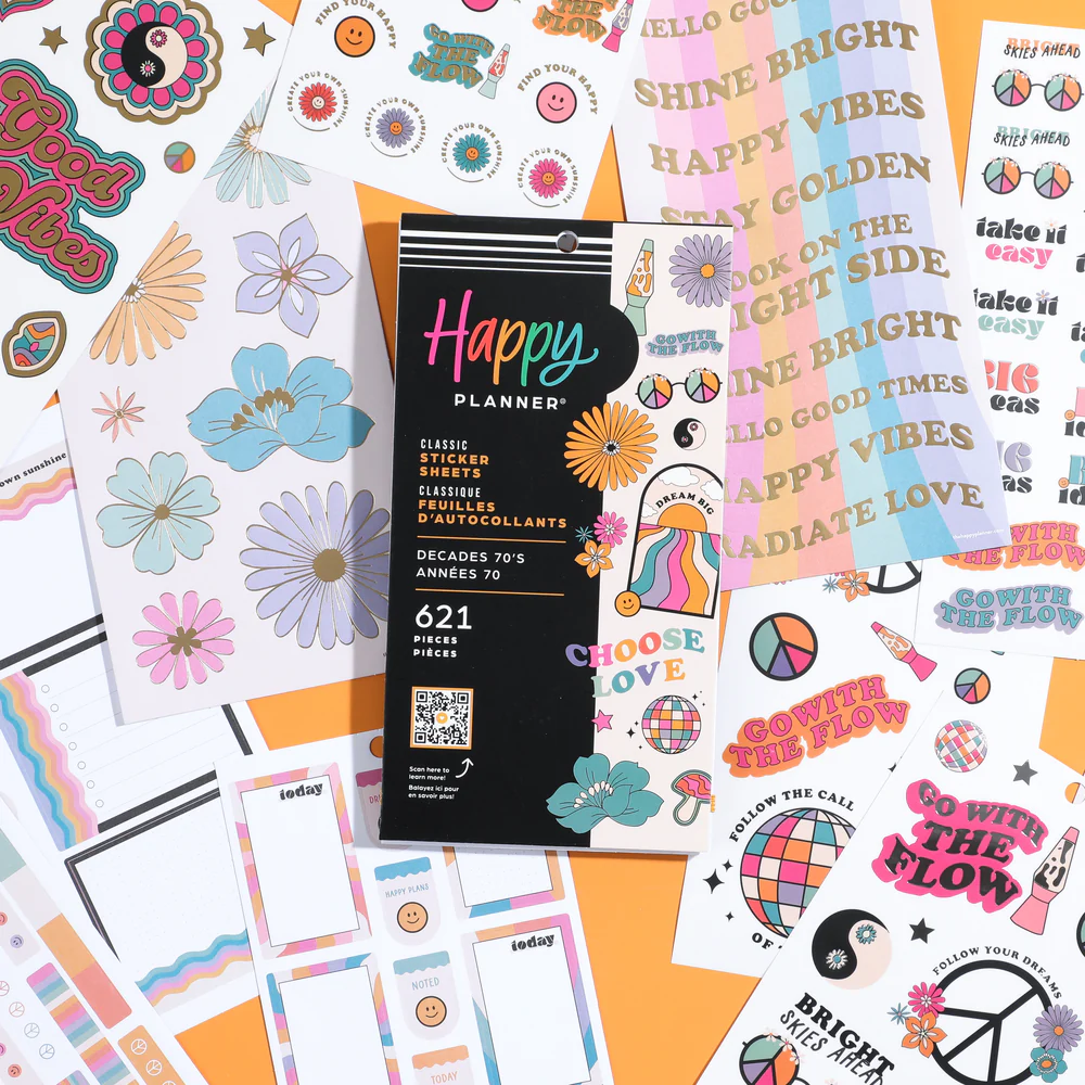 Decades 70s - Value Pack Stickers - Image 4