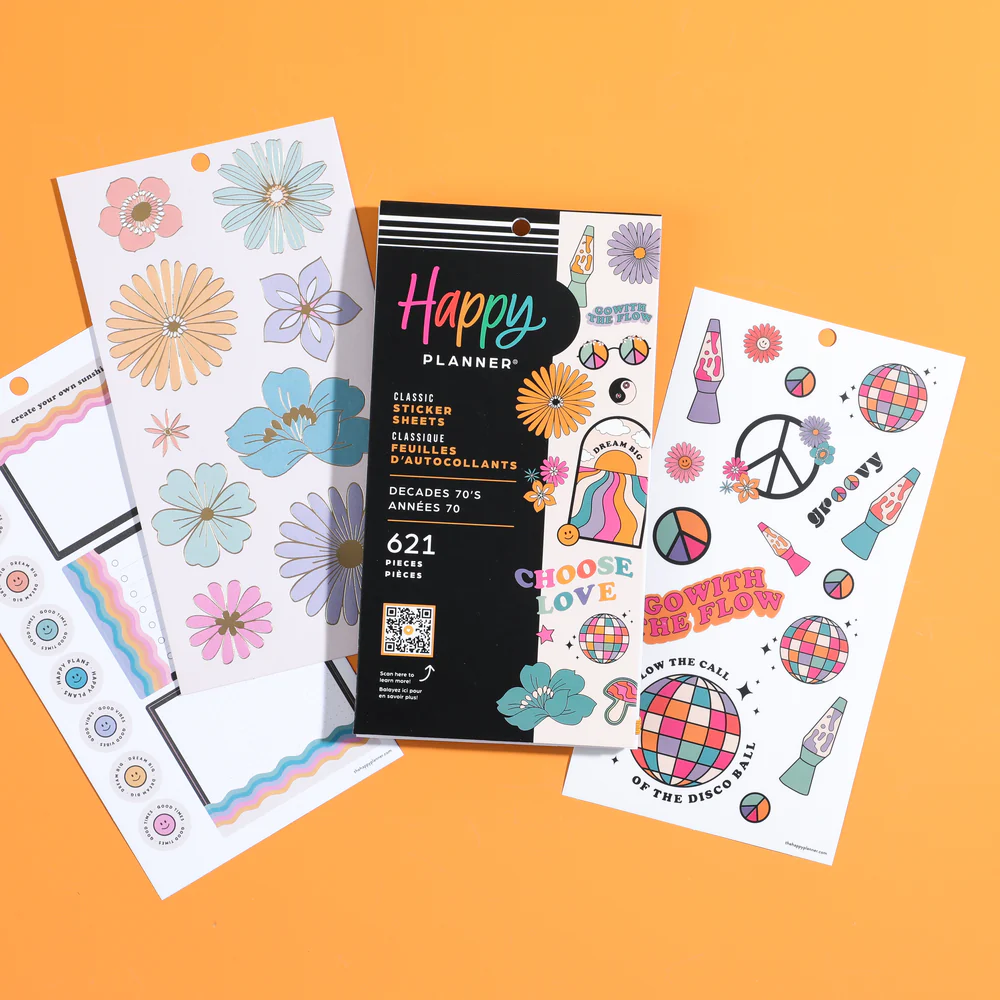 Decades 70s - Value Pack Stickers - Image 5