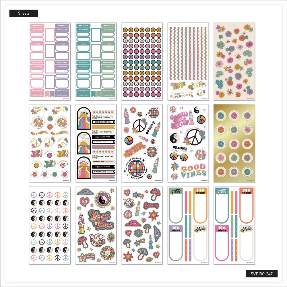 Decades 70s - Value Pack Stickers - Image 7