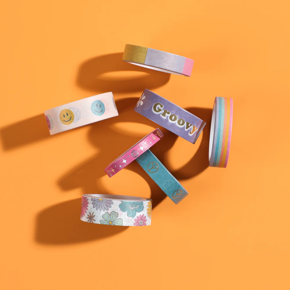 Decades 70s - Washi Tape - 7 Pack - Image 3