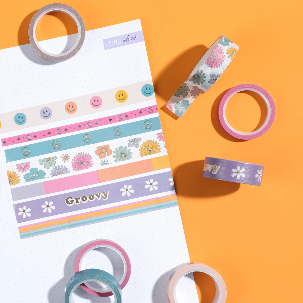 Decades 70s - Washi Tape - 7 Pack - Image 5